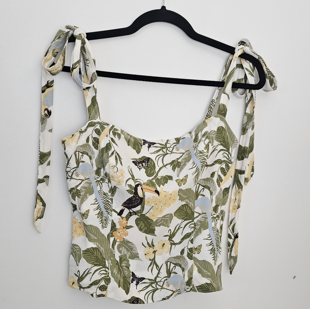 Reformation Ellora Top Size 10 Like New